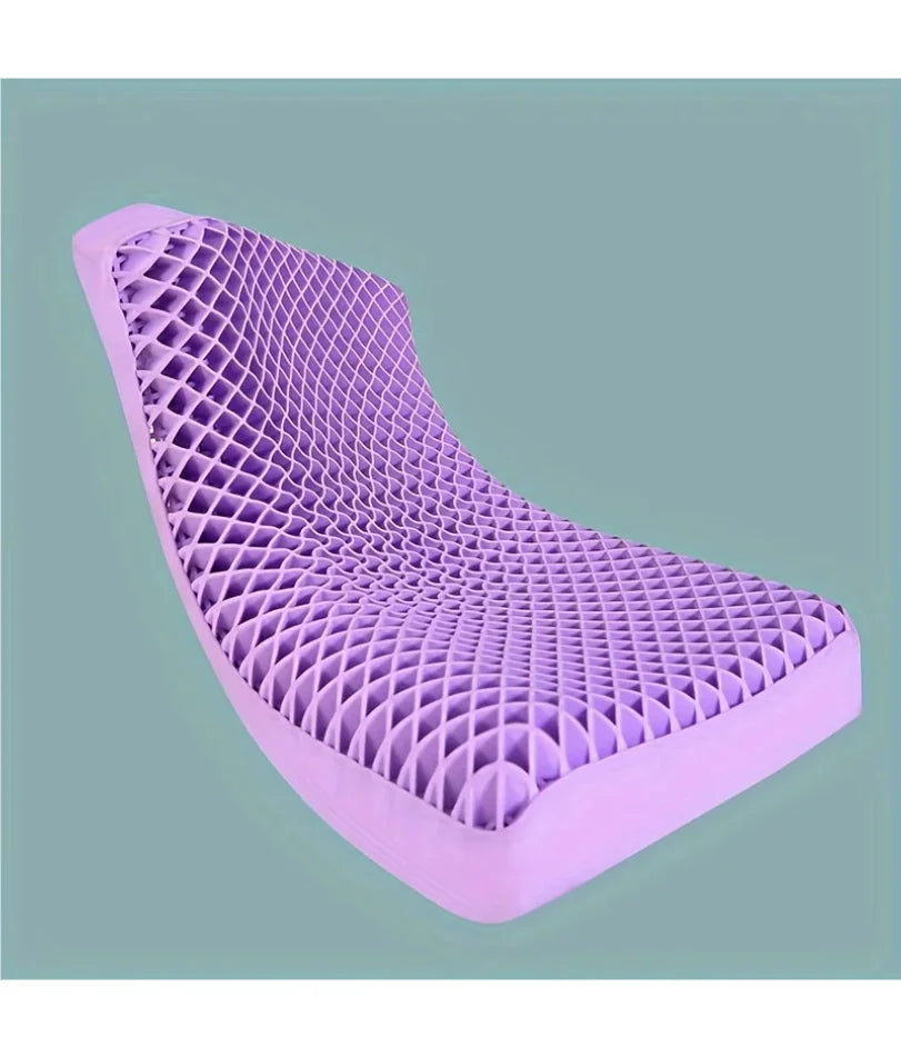 Pectin Pillow Breathable Air Layer TPE Pillow Washable with Water, Zero Pressure Cervical Neck Pillow Latex Adult Single Pillow